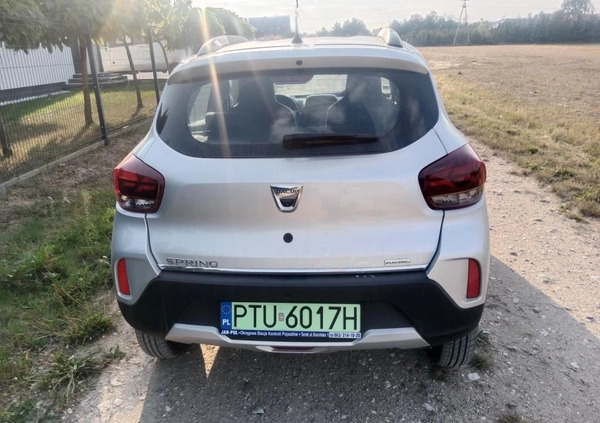 Dacia Spring cena 42900 przebieg: 10900, rok produkcji 2021 z Turek małe 172